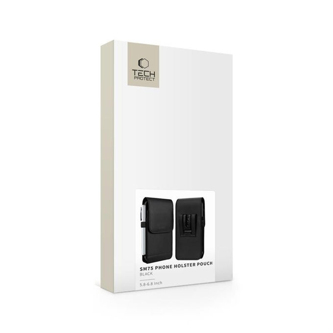 Univerzální pouzdro na telefon SM75 5.8-6.8 Inch, černá, Tech-Protect