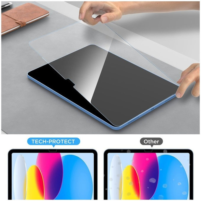 Tvrzené sklo Glass Fit+ 2-PACK pro Xiaomi Poco Pad M1 / Redmi Pad Pro / 2 Pro 12.1, čirá, Tech-Protect