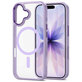 Pouzdro MagMat MagSafe pro iPhone 17, Lavender/Clear, Tech-Protect