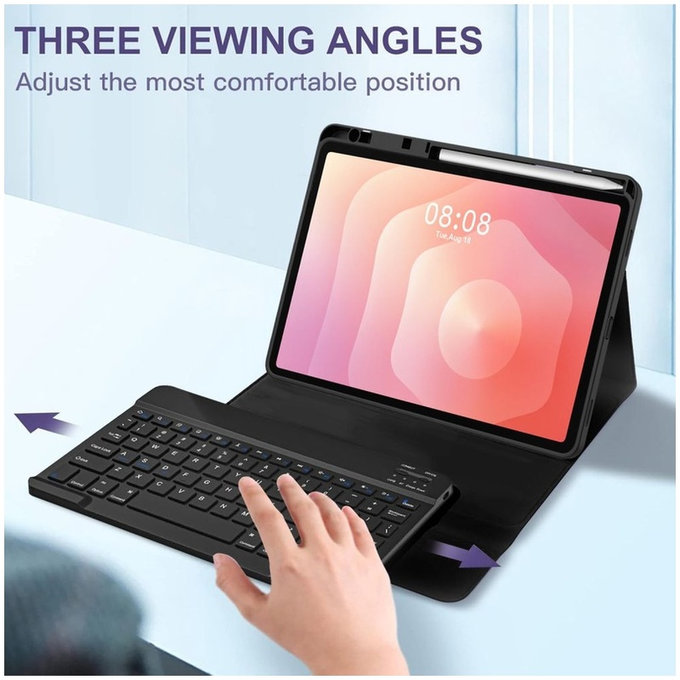 Pouzdro Sc Pen + Keyboard pro Samsung Tab S11 11.0 X730 / X736B, černá, Tech-Protect