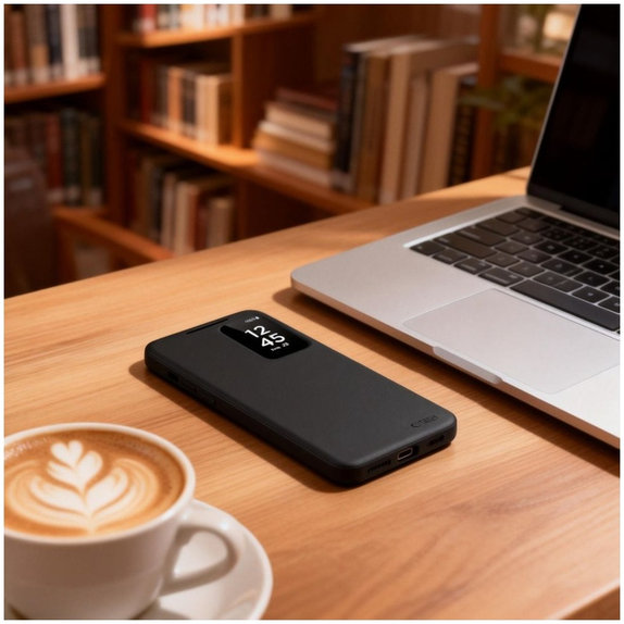 Pouzdro Smart Wallet pro Samsung S26, Matte Black, Tech-Protect
