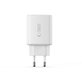 Síťová nabíječka NCA65W-GAN 3-PORT PD 65W / QC3.0, bílá, Tech-Protect