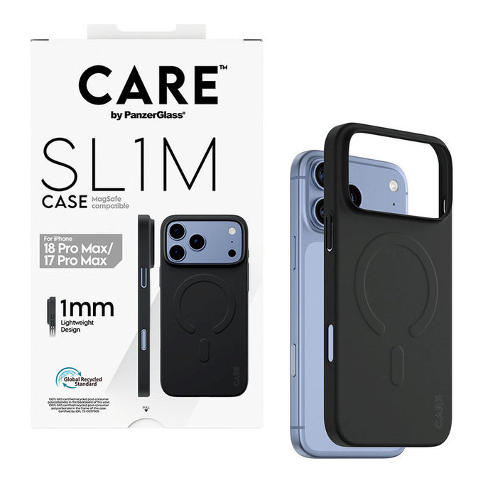 Pouzdro SL1M s MagSAFE pro iPhone 18 Pro Max/17 Pro Max/16e, Černá, PanzerGlass