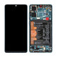 Huawei P30 - LCD Displej + Dotykové Sklo + Rám + Baterie (Aurora Blue) - 02352NLN, 02354HRH, 02354HNJ Genuine Service Pack