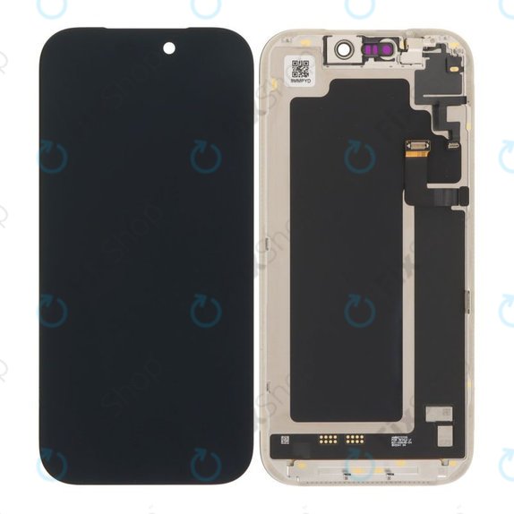 Displej Soft OLED 120Hz pro iPhone 17 Pro, Dotykové sklo s rámem, DIAGNOSTIC