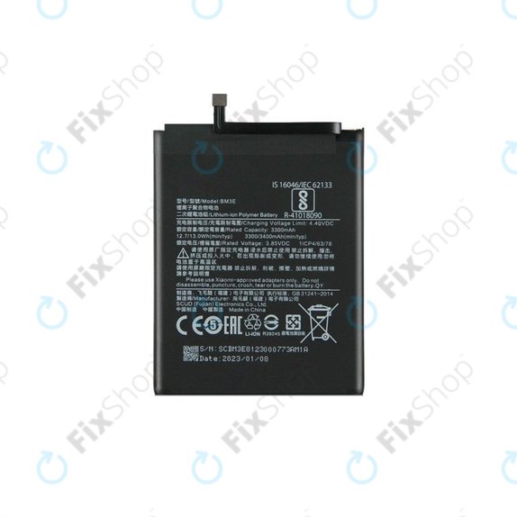 Xiaomi Mi 8 - Baterie BM3E 3400mAh