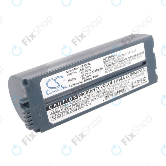 Baterie pro Canon Selphy CP100, CP1000, 1200mAh, Li-Ion, 22.2V, NB-CP1L, HQ