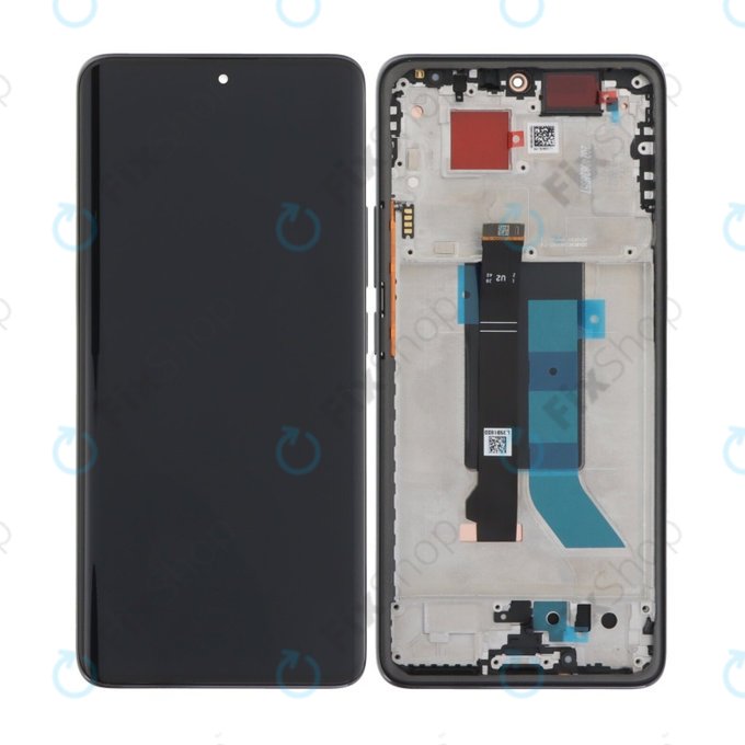 Xiaomi Redmi Note 14 Pro 5G 24090RA29G - LCD Displej + Dotykové Sklo + Rám (Midnight Black) OLED