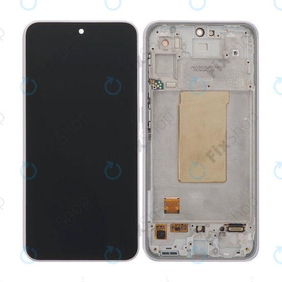 Samsung Galaxy A36 A366E - LCD Displej + Dotykové Sklo + Rám (Awesome Lavender) TFT