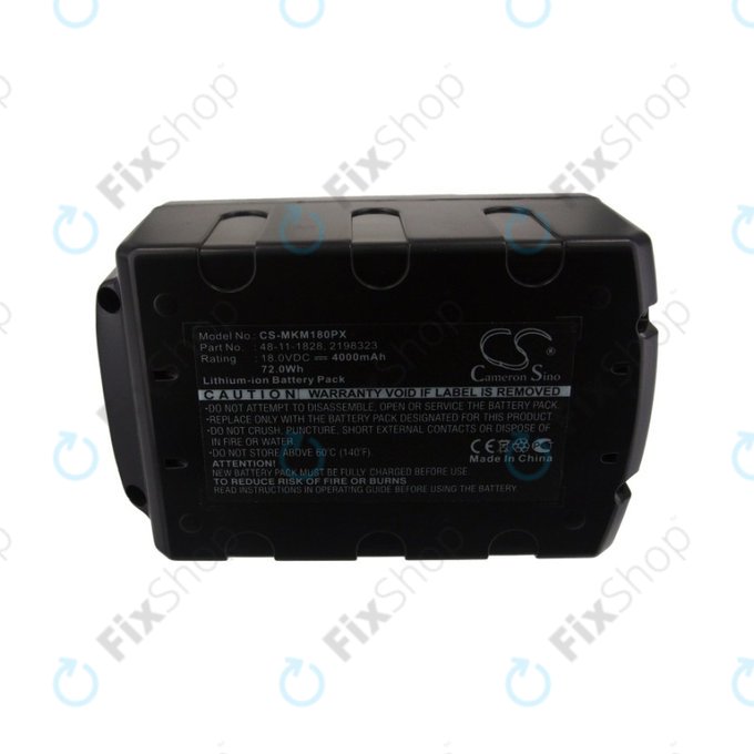 Milwaukee 2600-series, 2700-series, AG-125, C18, HD18, M12, M18 - Baterie YTB313 Li-Ion 4000mAh HQ