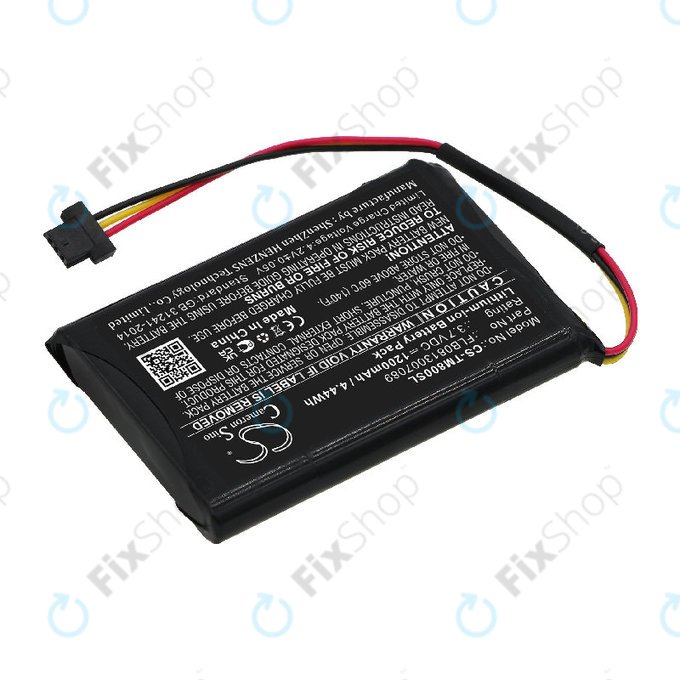 Baterie pro TomTom One XL Traffic, XL 30 Europe 31, 1200mAh, Li-ion, 3.7V, FLB0813007089, HQ
