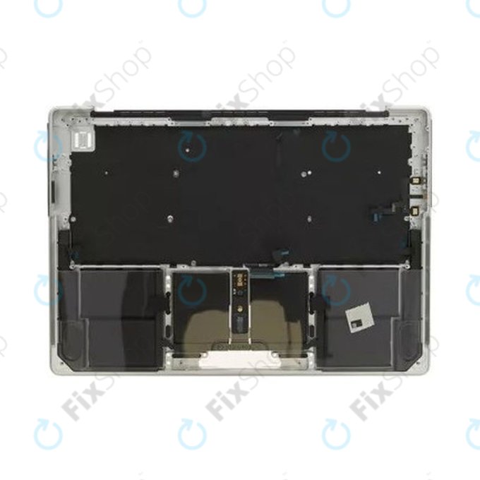 Horní rám klávesnice pro MacBook Pro 14", A2442 (2021), A2779 (2023), s klávesnicí US a baterií, Silver, 661-32211, Genuine Apple