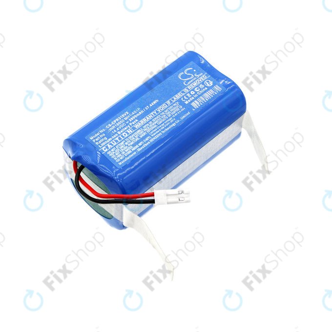 Baterie pro Concept VR3110, VR3115, VR3000, 2600mAh, Li-Ion, 14.4V, INR18650 MH1-4S1P, HQ