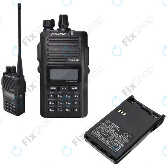 Baterie pro ADI AT-46, Baojie BJUV22, Huntec HT-3688, 1200mAh, Li-Ion, 7.4V, LB-38L, HQ