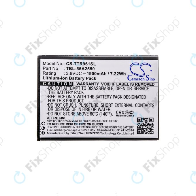Baterie pro TP-Link M7350, 1900mAh, Li-ion, 3.8V, TBL-55A2550, HQ