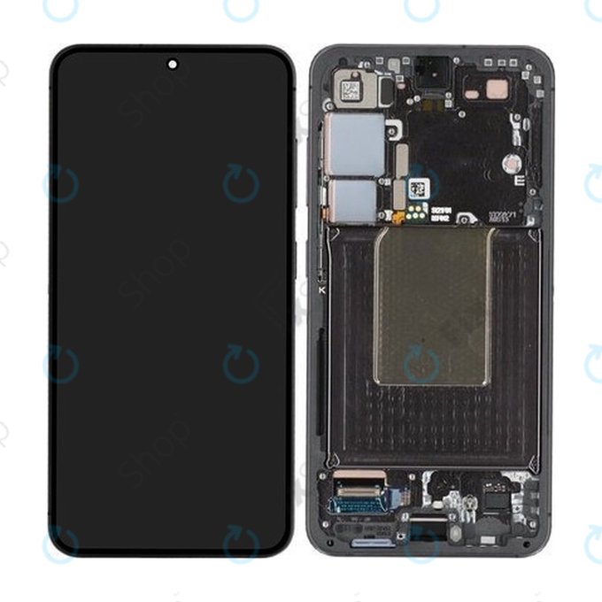 Samsung Galaxy S24 S921B - LCD Displej + Dotykové Sklo + Rám (Onyx Black) OLED