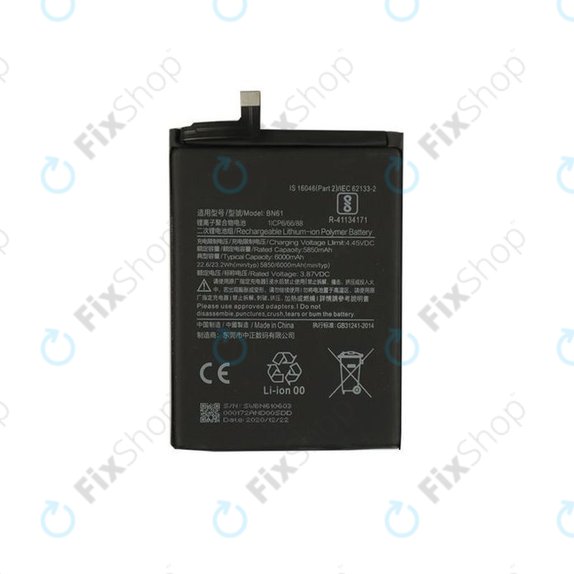 Xiaomi Poco X3, X3 NFC, X3 Pro - Baterie BN57, BN61 5160mAh