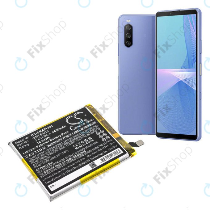 Baterie pro Sony Xperia 10 III, 4400mAh, Li-Pol, 3.85 V, SNYSAC5, HQ
