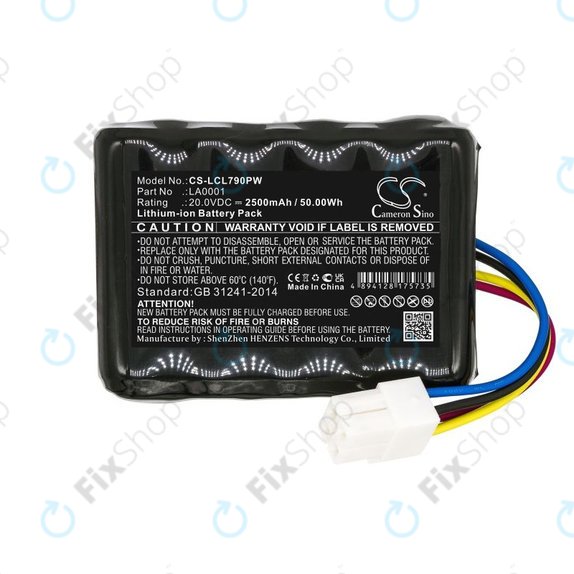 Baterie pro Landxcape LX797, Ferrex 800m2 2021, 2500mAh, Li-Ion, 20V, LA0001, HQ