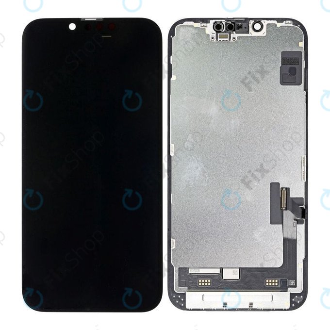 Displej In-Cell HD+ pro iPhone 14, Dotykové sklo s rámem