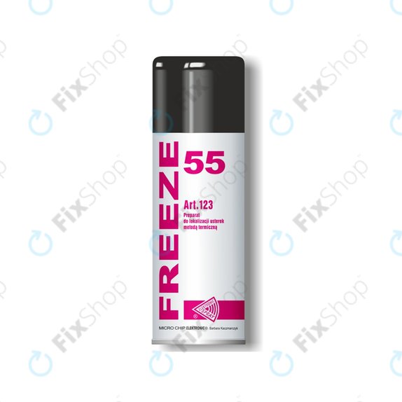 Freeze 55 - Mrazící Sprej -55°C (nevodivý, hořlavý) - 400ml
