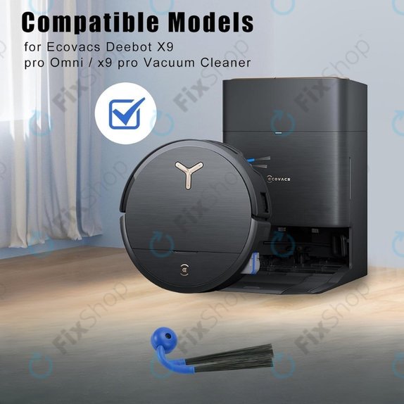 Ecovacs Deebot X9 Pro Omni, X9 Pro - Boční kartáč