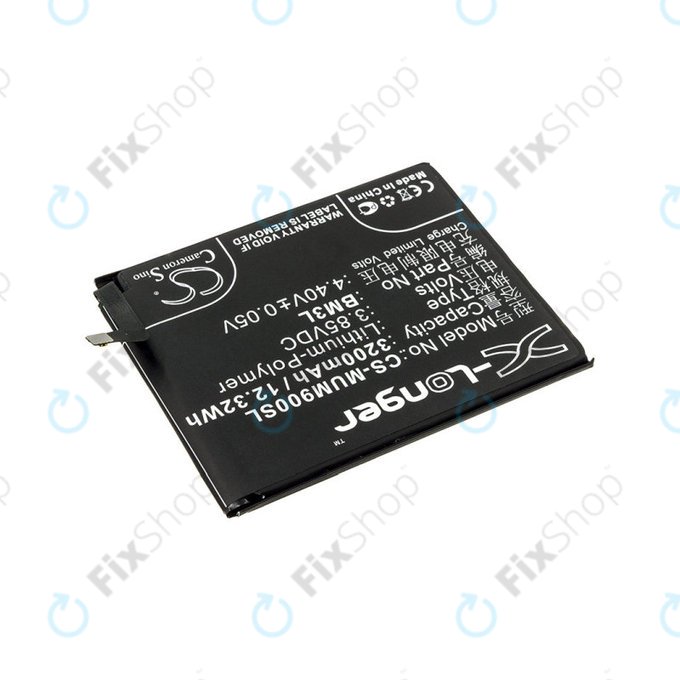 Baterie pro Xiaomi Mi 9, 3200mAh, Li-Pol, 3.85 V, BM3L, HQ