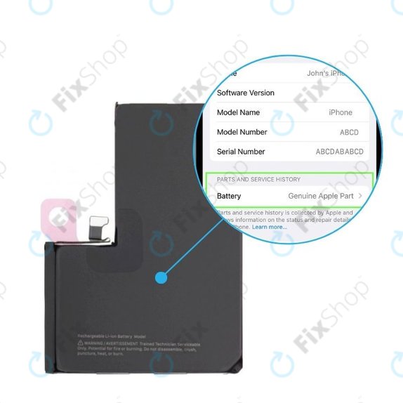 Baterie pro iPhone 16 Pro | 661-42720 | 3582mAh | Genuine Apple