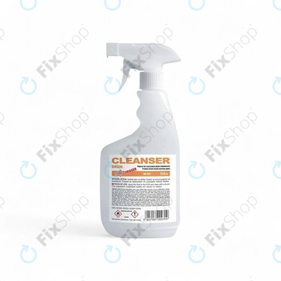 Čistič PCB s rozprašovačem, 500 ml