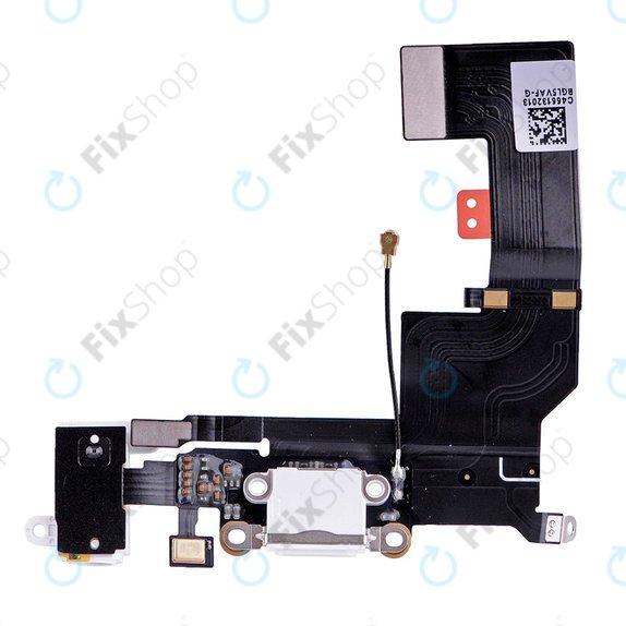 Apple iPhone SE - Nabíjecí Konektor + Flex Kabel (White)