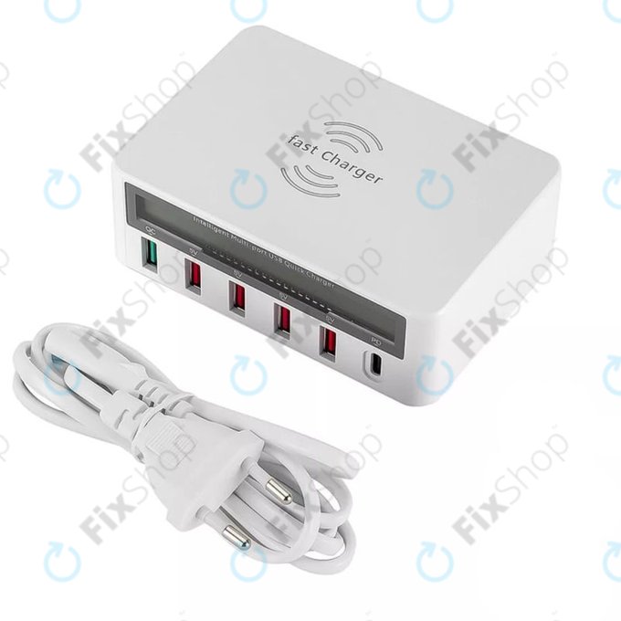 WLX-818F Servisní nabíjecí stanice s USB 3.0 a USB-C