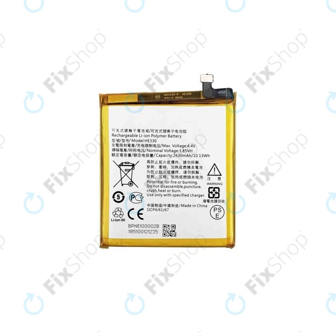 Nokia 3, 3 Dual - Baterie HE330 2630mAh