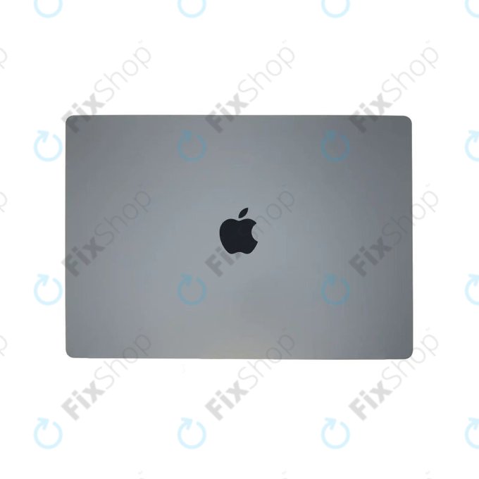 LCD displej pro MacBook Air 13", A3113 (2024), s předním sklem a krytem, Space Gray, 661-40278, Genuine Apple