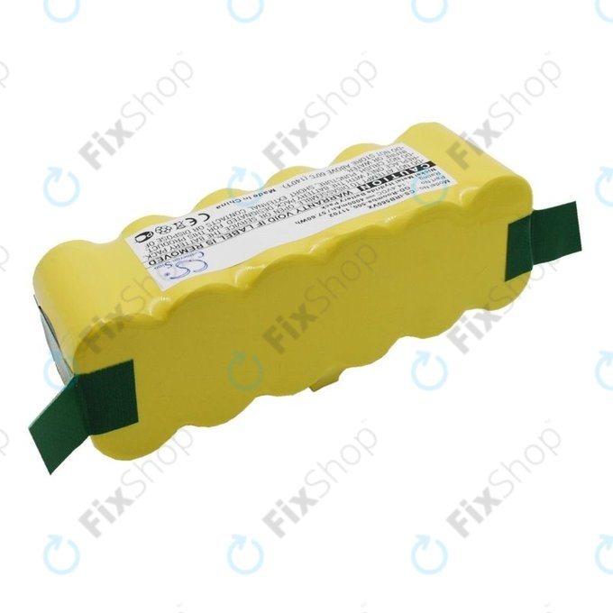 iRobot Roomba 500, 600, 700, 800, 900-series, R3, Scooba 450, Vileda 137173 - Baterie 11702, GD-Roomba-500, VAC-500NMH-33 Ni-MH 14.4V 4000mAh HQ