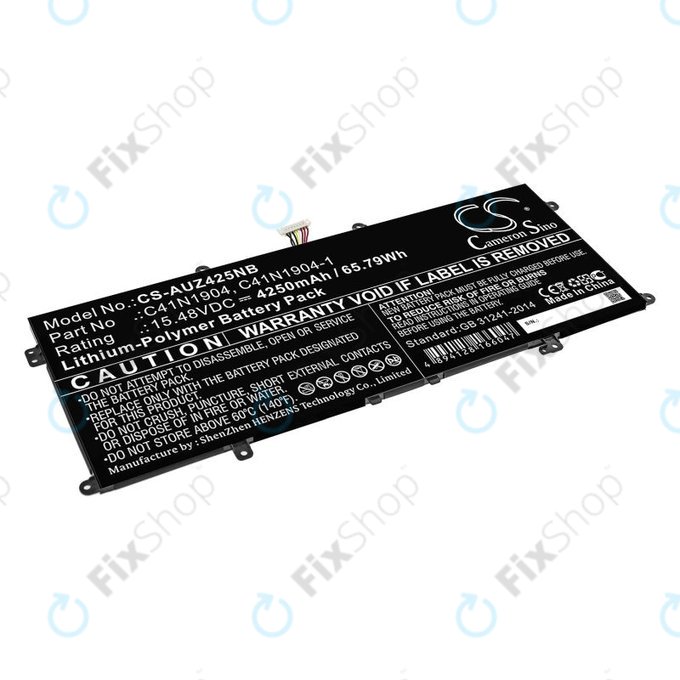 Baterie pro Asus Zenbook 13, Zenbook 14, 4250mAh, Li-Pol, 15.48V, C41N1904, HQ