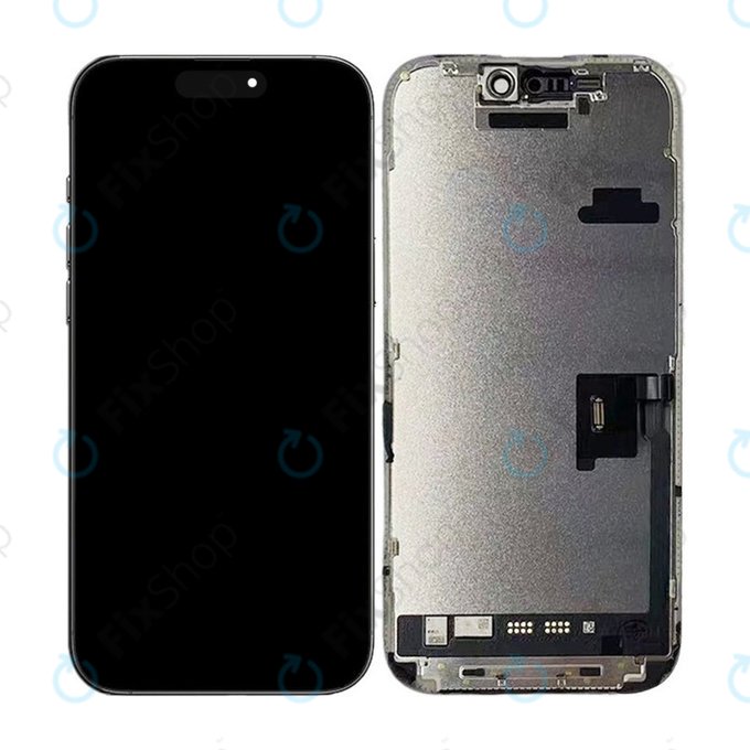 Displej pro iPhone 16 Pro, Dotykové sklo s rámem, Refurbished