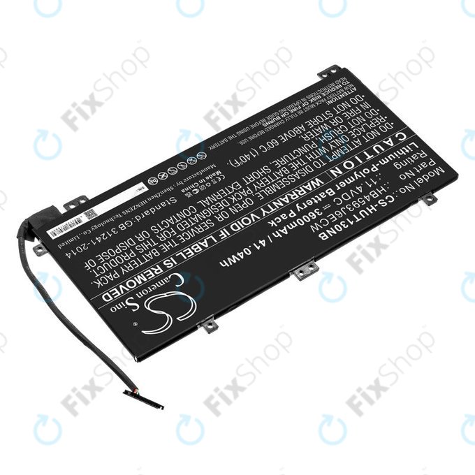 Baterie pro Huawei MateBook 13, 13 i7, 3600mAh, Li-Pol, 11.4V, HB4593J6ECW, HQ