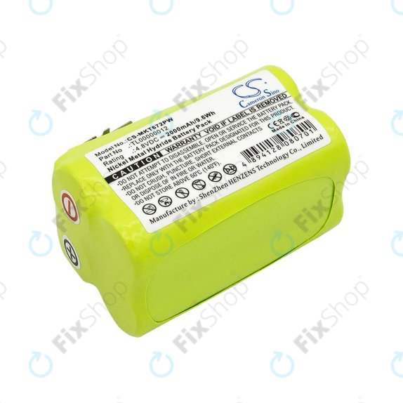 Baterie pro Makita 6722D, 6723DW, 2000mAh, Ni-MH, 4.8V, TL00000012, HQ