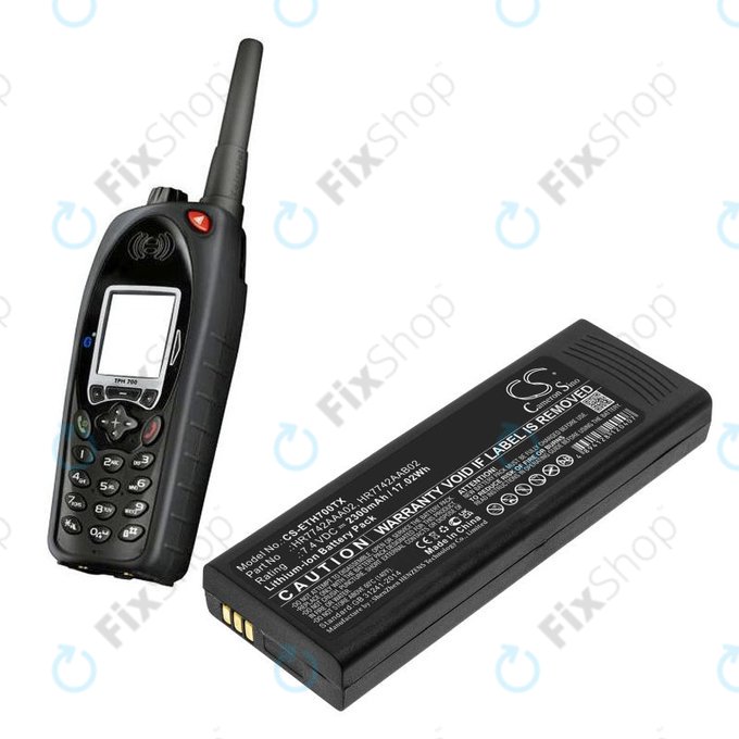 Baterie pro EADS P3G, TPH700, 2300mAh, Li-Ion, 7.4V, HR7742AAA02, HQ