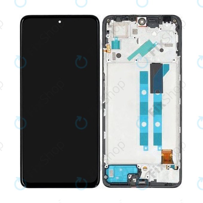 Xiaomi Redmi Note 11 Pro 4G, 5G - LCD Displej + Dotykové Sklo + Rám (Graphite Grey) - 5600010K6S00, 5600010K6T00 Genuine Service Pack