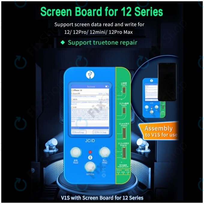 JC V1S, V1SE - LCD Board pro iPhone 12, 12 mini, 12 Pro, 12 Pro Max