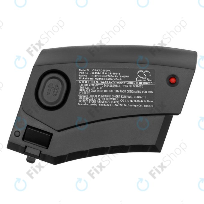 Kärcher KC55 - Baterie 6.654-118.0, 28100010 Ni-MH 4.8V 2000mAh HQ