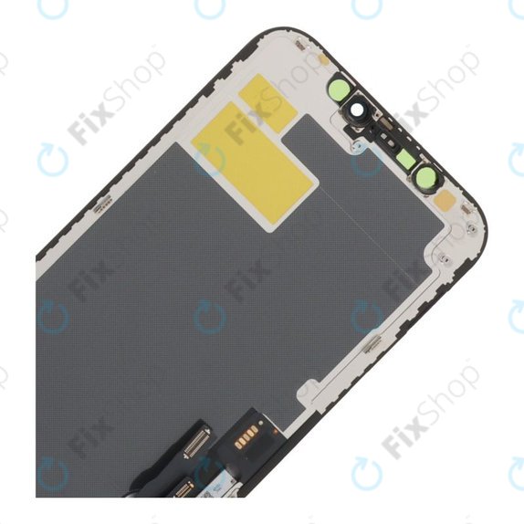 Displej Soft OLED pro iPhone 12, 12 Pro, Dotykové sklo s rámem, DIAGNOSTIC