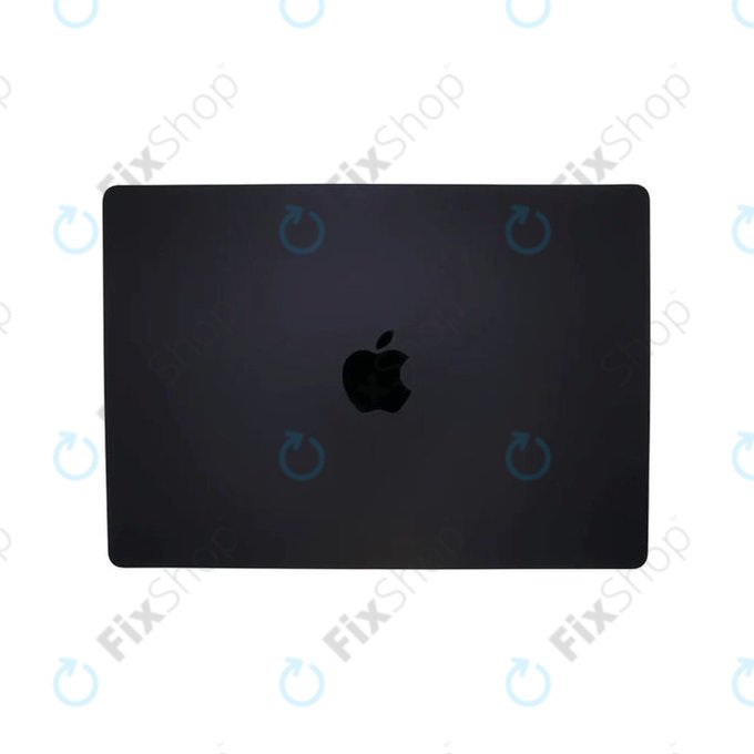 LCD displej pro MacBook Pro 14", A3112, A3185 (2024), s předním sklem a krytem, Space Black, 661-41794, Genuine Apple