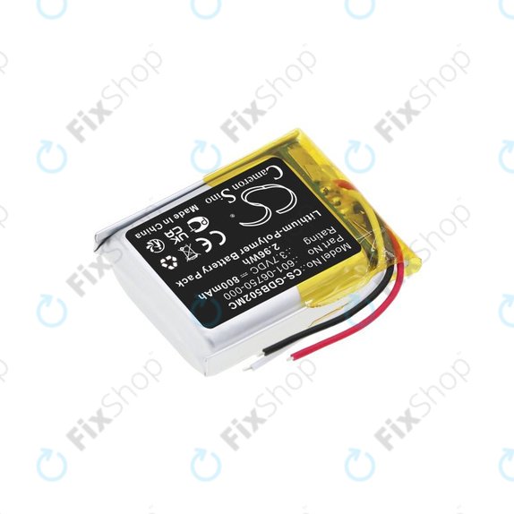 Baterie pro GoPro Hero 4 Session, Hero 5 Session, 800mAh, Li-Pol, 3.7V, 601-06750-000, HQ