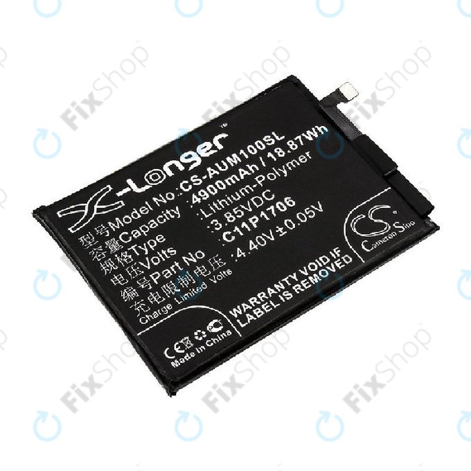 Baterie pro Asus Zenfone Max Pro M1 ZB602KL, 4900mAh, Li-Pol, 3.85V, 0B200-02870200, HQ