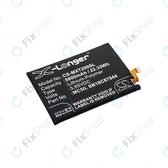 Baterie pro Motorola Moto G9 Power, 5800mAh, Li-Pol, 3.85 V, MC50, HQ