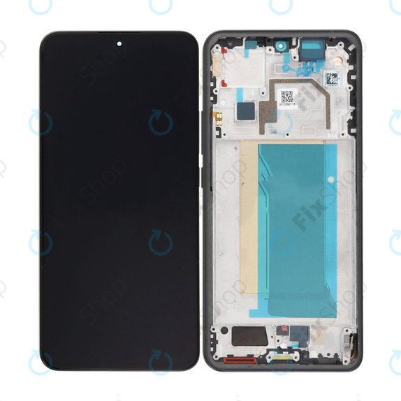 Xiaomi 13T, 13T Pro - LCD Displej + Dotykové Sklo + Rám (Black) OLED