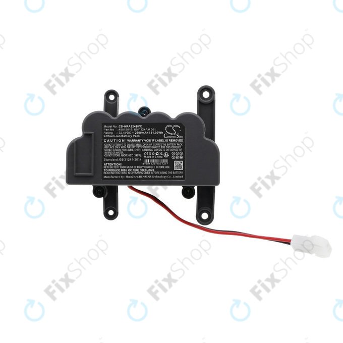 Baterie pro Hoover ATV324LD 1011, UNP324RM 1001, 2500mAh, Li-Ion, 32.4V, 48019919, HQ
