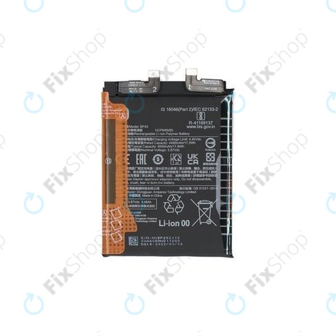Xiaomi 12 Pro 2201122C 2201122G - Baterie BP45 4600mAh - 460200009A1G Genuine Service Pack